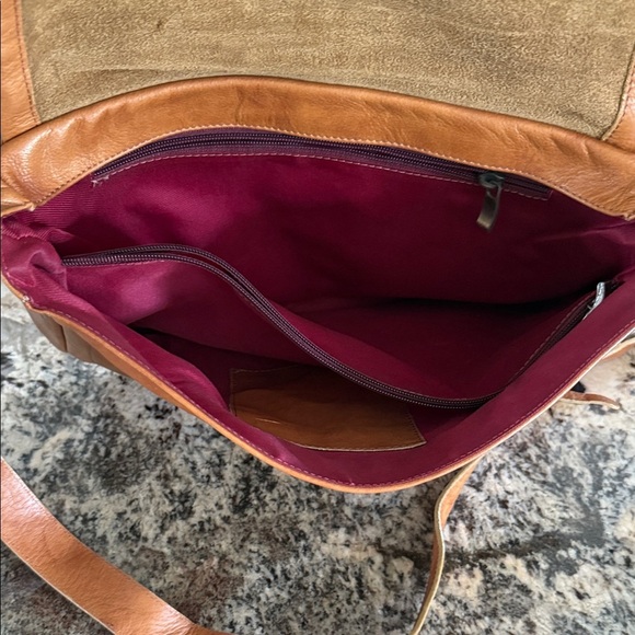 Handcrafted in Greece Tan Leather Women's Bag - Picture 6 of 6